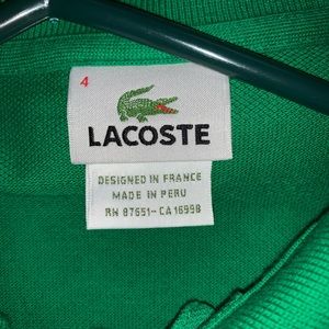 Lacoste Polo Shirt